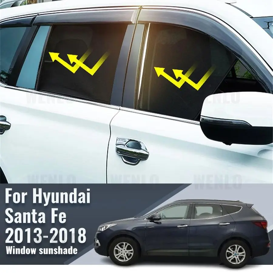 For Hyundai Santa Fe DM SantaFe 2013-2018 Car Sunshade Shield Front Windshield Curtain Rear Side Baby Window Sun Shade Visor
For Hyundai Santa Fe DM SantaFe 2013-2018 Car Sunshade Shield Front Windshield Curtain Rear Side Baby Window Sun Shade Visor