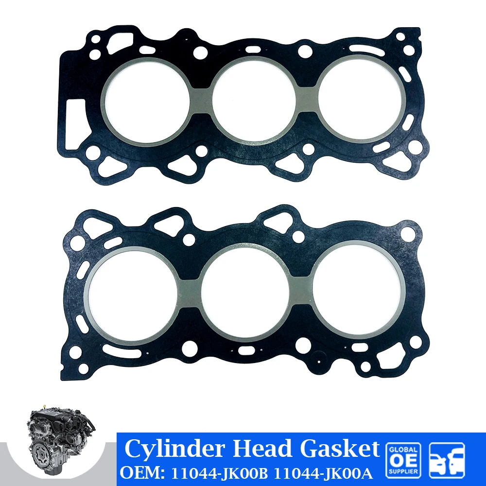 2 Pcs Engine Cylinder Head Gasket For Nissan VQ25 TEANA J32Z 2.5L V6 24V VQ25DE Auto Car Accessories OEM 11044-JK00B 11044-JK00A
2 Pcs Engine Cylinder Head Gasket For Nissan VQ25 TEANA J32Z 2.5L V6 24V VQ25DE Auto Car Accessories OEM 11044-JK00B 11044-JK00A