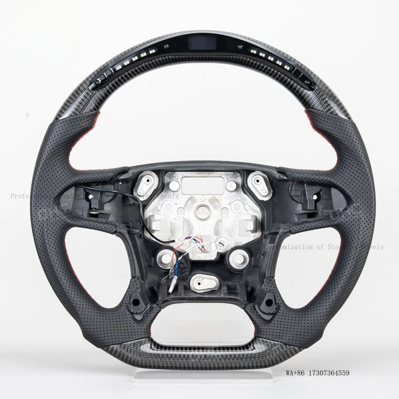 2014-2018 for Chevrolet Silverado pickup truck steering wheel modification and upgrade to carbon fiber smart LED steeri
2014-2018 for Chevrolet Silverado pickup truck steering wheel modification and upgrade to carbon fiber smart LED steeri