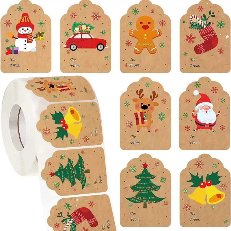 Christmas Gift Tag Label Xmax Gift Packaging Label Sticker Christmas Envelope Sealing Stickers For Gifts Decoration 
Christmas Gift Tag Label Xmax Gift Packaging Label Sticker Christmas Envelope Sealing Stickers For Gifts Decoration