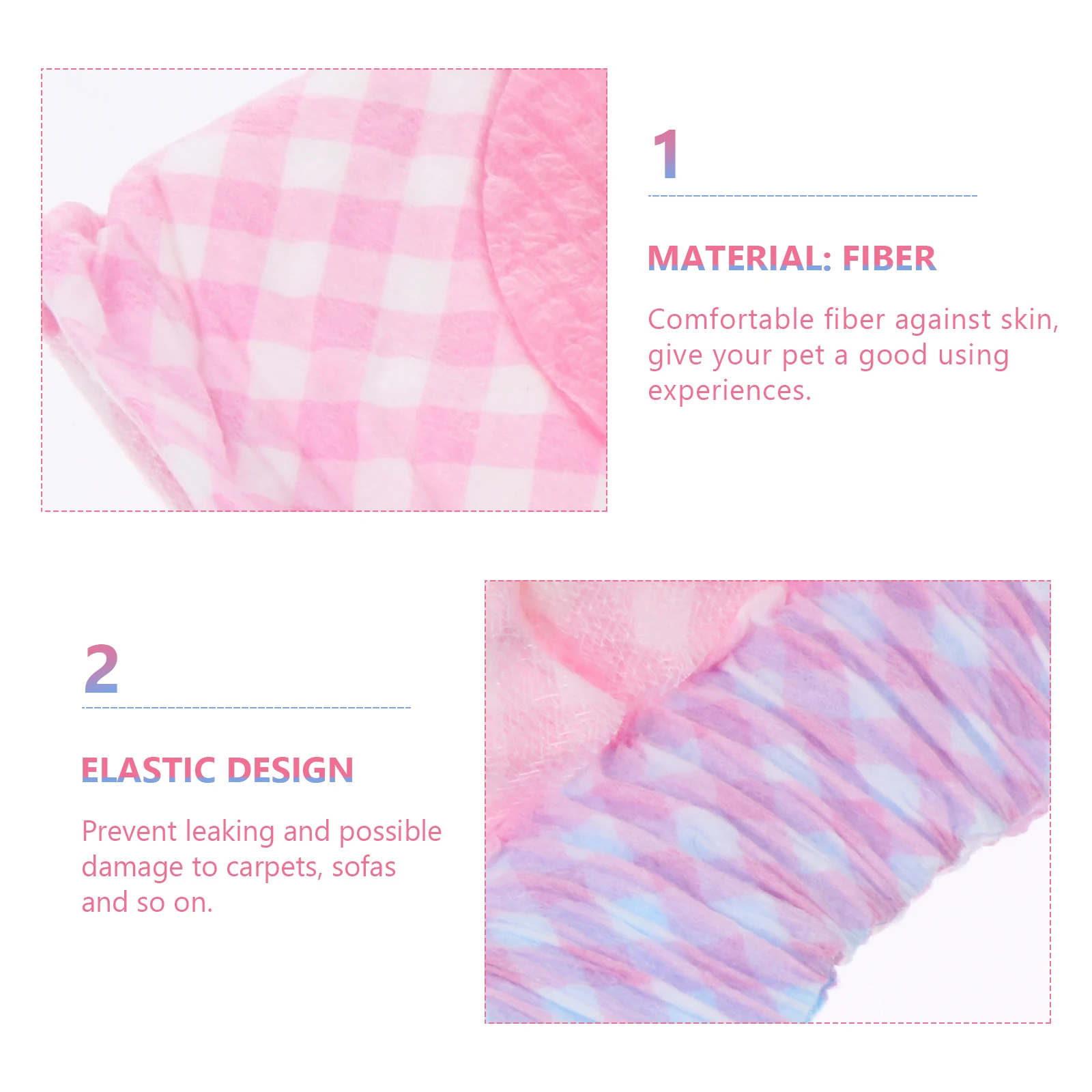 12 Pcs Pet Diapers Disposable Puppy Dog Large Size Absorbent Fiber Prevent Leaking Comfortable Skin Friendly Female
12 Pcs Pet Diapers Disposable Puppy Dog Large Size Absorbent Fiber Prevent Leaking Comfortable Skin Friendly Female