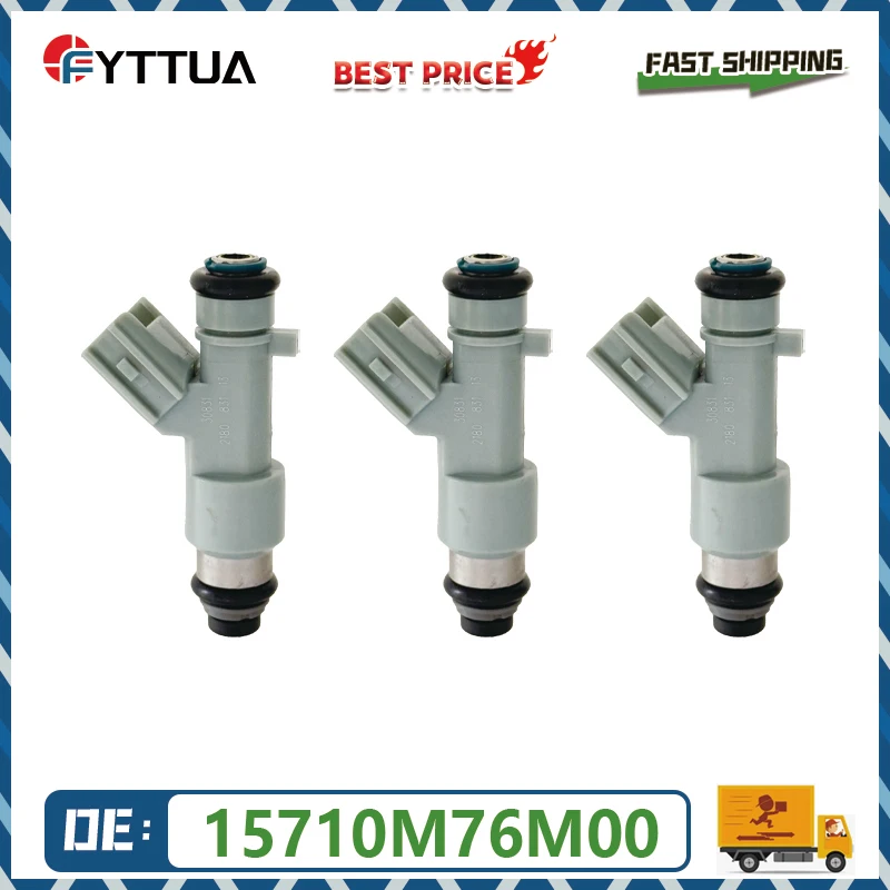 3pcs High Performance fuel Injector 15710M76M00 For Suzuki Celerio 1.5L 2014-2021 Accessories car
3pcs High Performance fuel Injector 15710M76M00 For Suzuki Celerio 1.5L 2014-2021 Accessories car