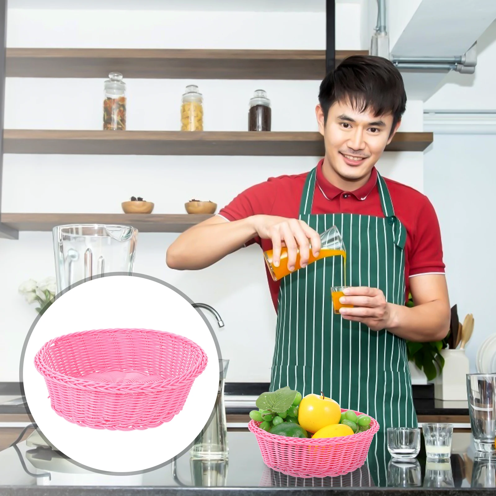 Sturdy Plastic Fruit Basket Storage Tray Kitchen ganizer Serving Plate Snack Holder Home Hotel Use Creative Design Gift
Sturdy Plastic Fruit Basket Storage Tray Kitchen ganizer Serving Plate Snack Holder Home Hotel Use Creative Design Gift