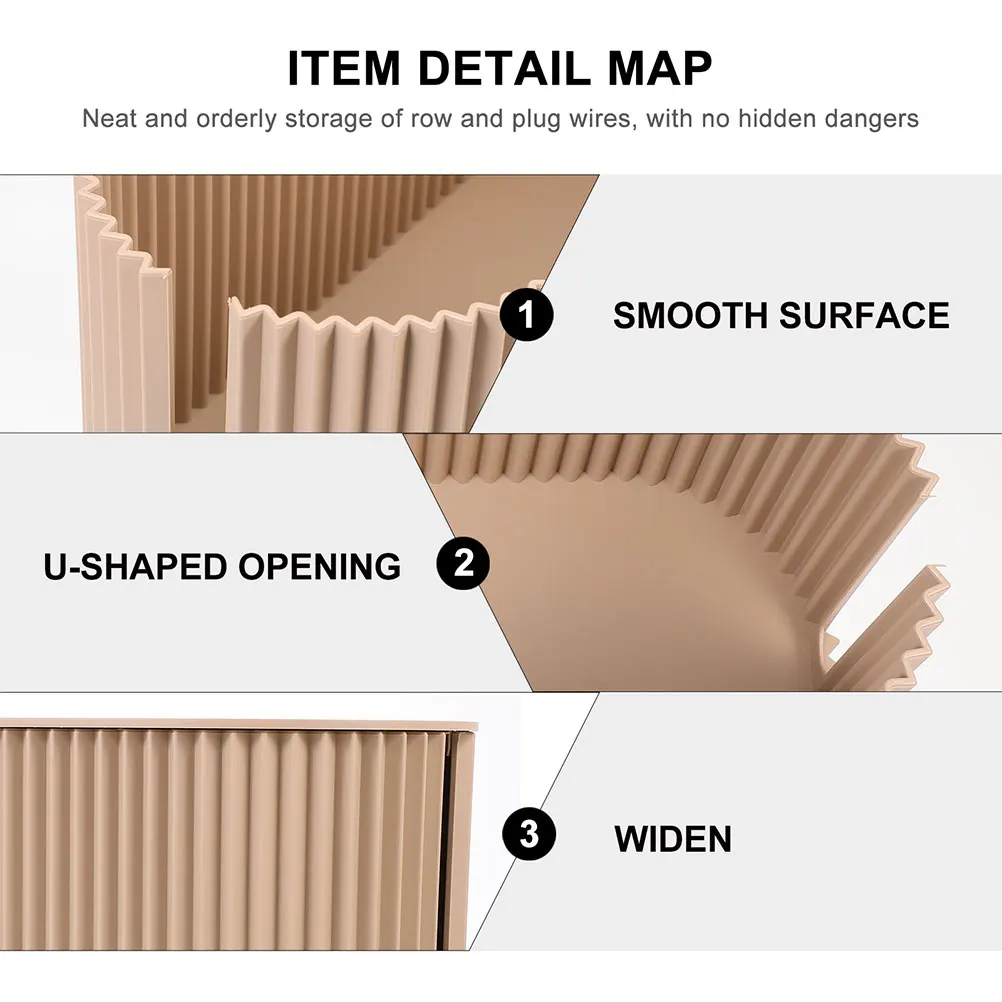 Cable Organizer Box Premium ABS Desktop Wire Management Storage for Home Office with Vent Design Cord Sorting Solution for Power
Cable Organizer Box Premium ABS Desktop Wire Management Storage for Home Office with Vent Design Cord Sorting Solution for Power