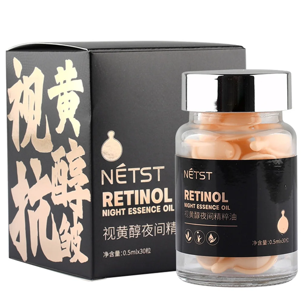 2.5% Retinol Serum Capsules Powerful Anti -Aging Deep Hydration Brightening Reduce Acne Dark Spots & Wrinkles Younger (30 Count)
2.5% Retinol Serum Capsules Powerful Anti -Aging Deep Hydration Brightening Reduce Acne Dark Spots & Wrinkles Younger (30 Count)