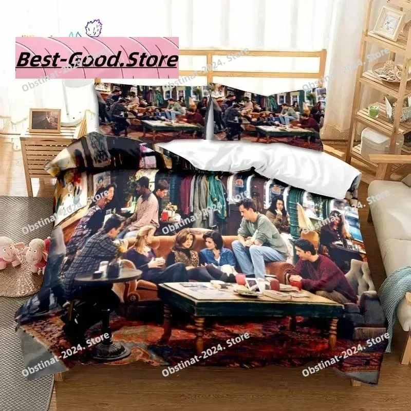 Friends Drama TV Series Bedding Set Single Twin Full Queen King Size Bed Set Adult Kid Bedroom Bedding Gift
Friends Drama TV Series Bedding Set Single Twin Full Queen King Size Bed Set Adult Kid Bedroom Bedding Gift