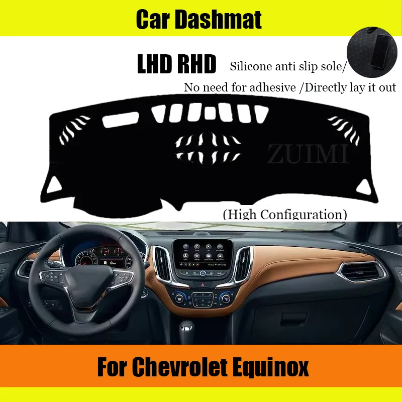 ZUIMI Dashboard Cover Dash Mat Dashmat For Chevrolet Equinox High Configuration LHD RHD Dash Board Cover Pad Sun Shade Dedicated
ZUIMI Dashboard Cover Dash Mat Dashmat For Chevrolet Equinox High Configuration LHD RHD Dash Board Cover Pad Sun Shade Dedicated