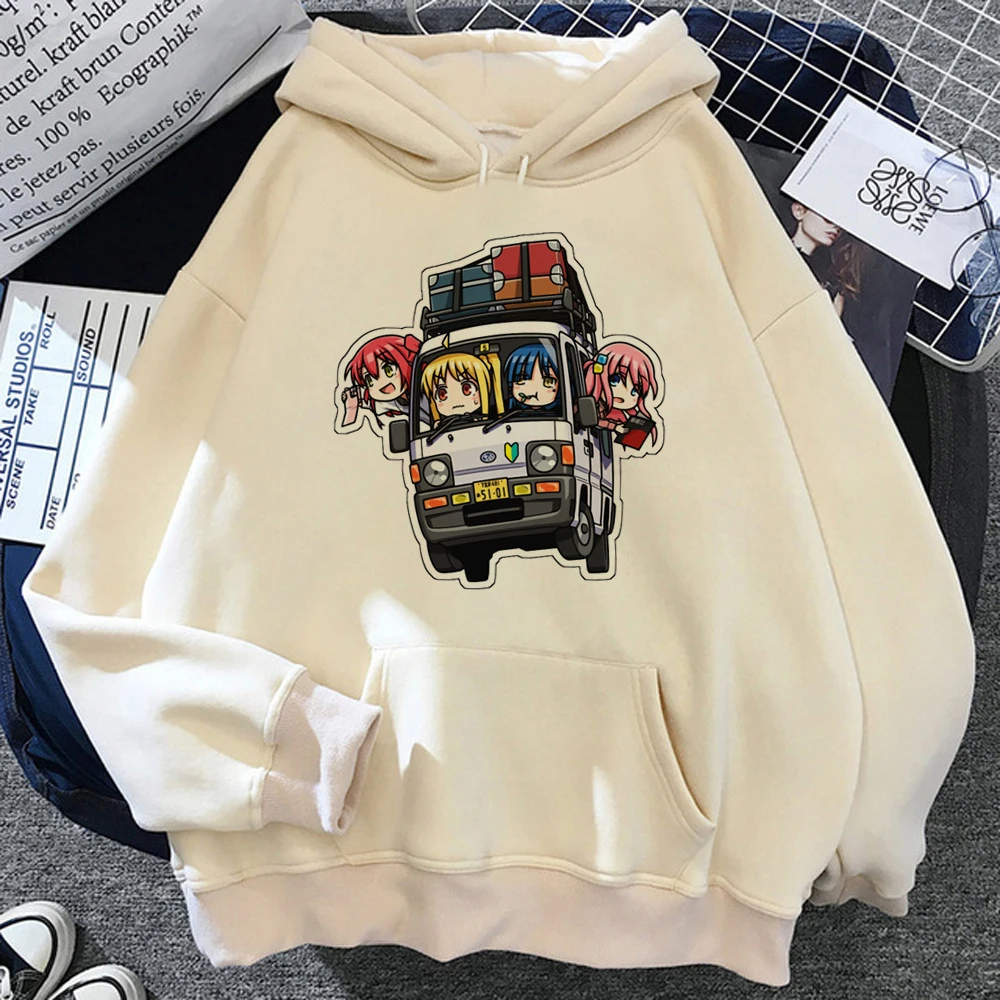 Bocchi the Rock hoodies women aesthetic vintage gothic graphic clothes Pullover female 90s clothing
Bocchi the Rock hoodies women aesthetic vintage gothic graphic clothes Pullover female 90s clothing