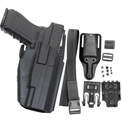 Tactical Gun Holster for CZ 75 GL 17L 34 Colt 1911S Beretta M9 92 92FS 96 Walther PPQ M2 9/40 with QLS Quick Locking System