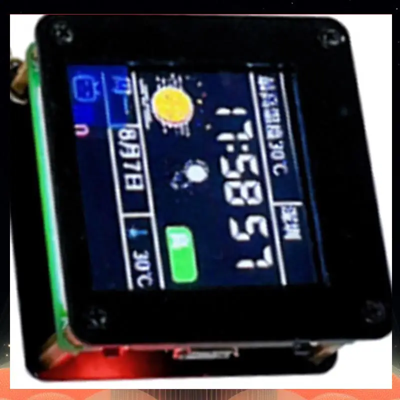 ESP32 C3 1.44Inch LCD Desktop Trinket Mini TV Portable Pendant LVGL Weather Station GIF Animation & Photo Albums-TCE
ESP32 C3 1.44Inch LCD Desktop Trinket Mini TV Portable Pendant LVGL Weather Station GIF Animation & Photo Albums-TCE