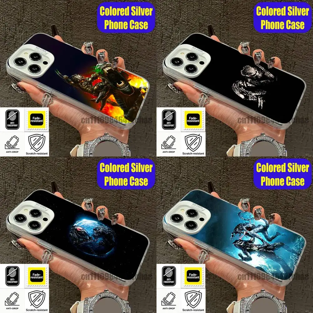 For Xenomorph A-Alien vs P-Predator Phone Case iPhone 15,12,11,14,13,16,17,E,Max,Plus,Air,Pro,Mini Custom Color Silver Cover
For Xenomorph A-Alien vs P-Predator Phone Case iPhone 15,12,11,14,13,16,17,E,Max,Plus,Air,Pro,Mini Custom Color Silver Cover