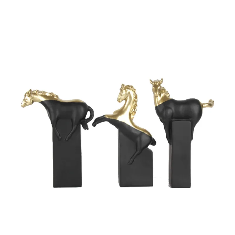 Resin Abstract Ornaments Artificial Animal Sculpture Horse Half-length Statue Decorative Figurines Home Decoration
Resin Abstract Ornaments Artificial Animal Sculpture Horse Half-length Statue Decorative Figurines Home Decoration