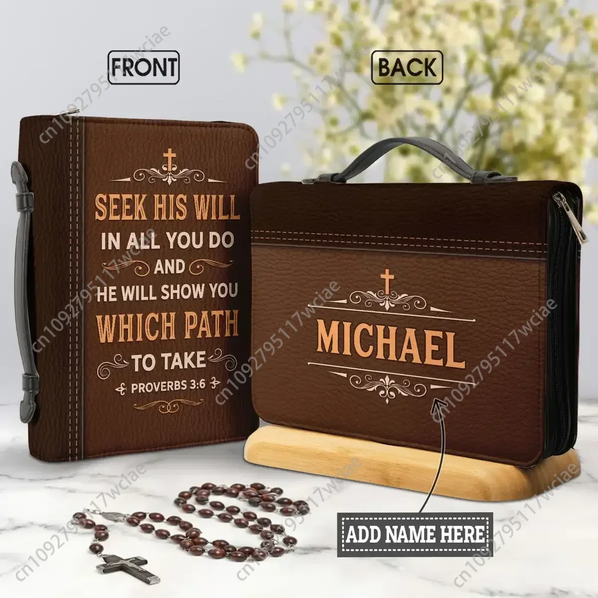 Fashion Cross Design Church Bible Bag Protection Bible Cover Case for Women Bible Verse Printed Female Personalized Handbags Hot
Fashion Cross Design Church Bible Bag Protection Bible Cover Case for Women Bible Verse Printed Female Personalized Handbags Hot