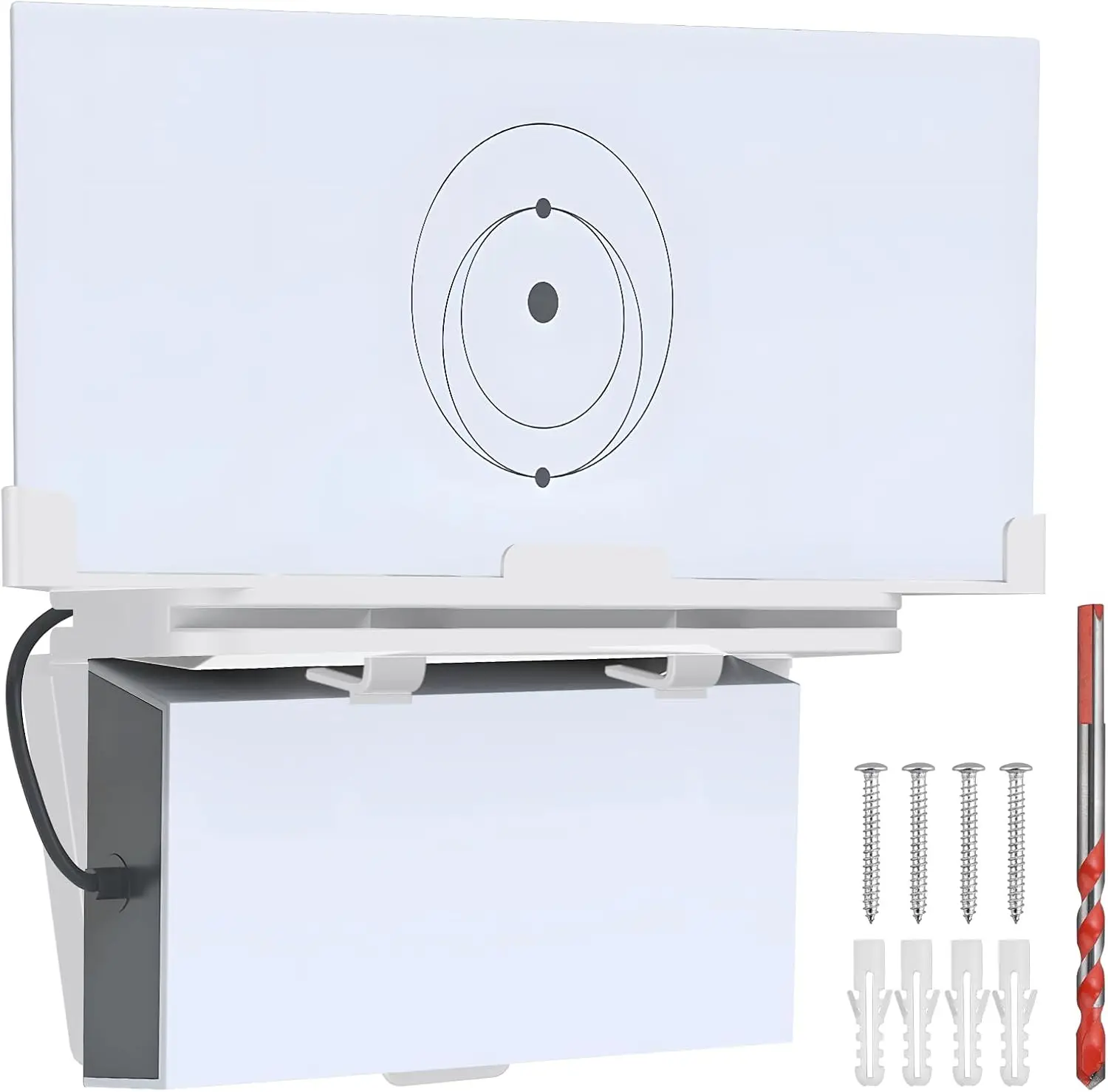 Крепление маршрутизатора Starlink Gen3: универсальный монтажный комплект для маршрутизатора Starlink Gen 3 и блока питания
Крепление маршрутизатора Starlink Gen3: универсальный монтажный комплект для маршрутизатора Starlink Gen 3 и блока питания