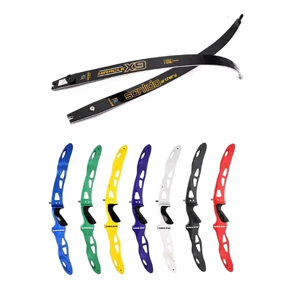 Sanlida Miracle X9 Recurve Bow ILF Right hand Archery Hunting Shooting Competition Bow
Sanlida Miracle X9 Recurve Bow ILF Right hand Archery Hunting Shooting Competition Bow