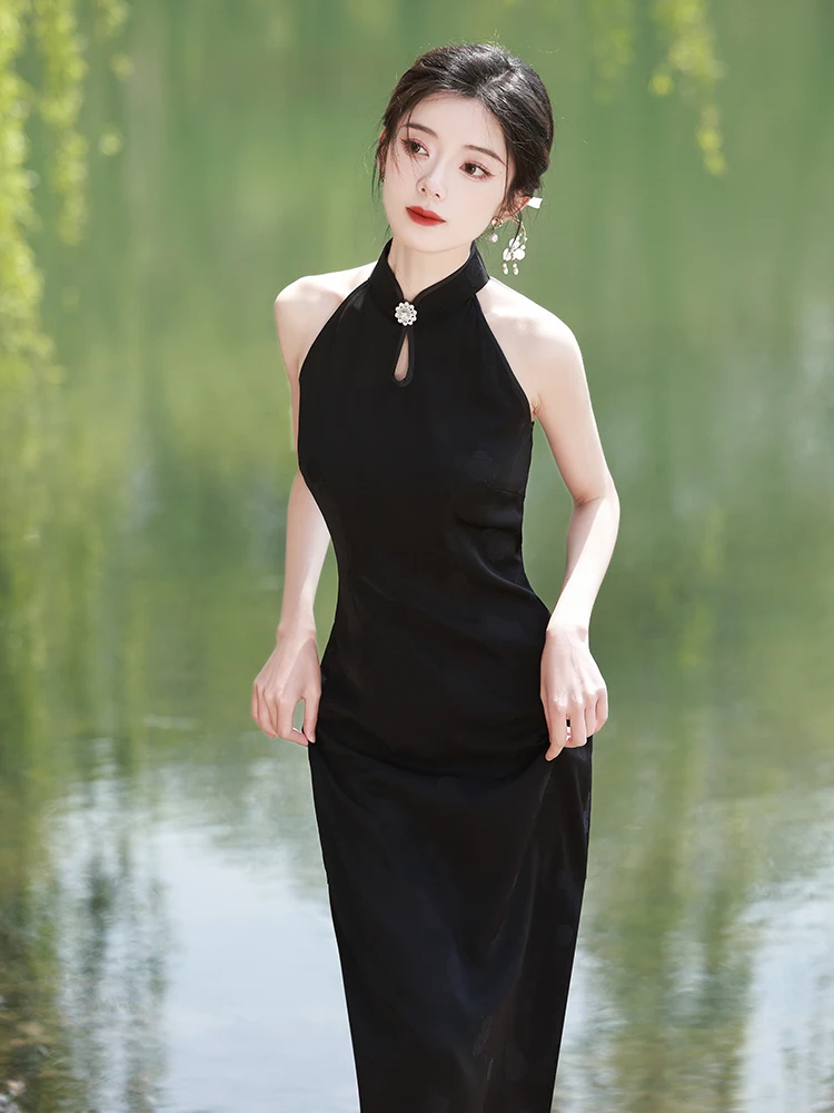 Ele Bla Young Sle Svel Ne Hanging Waterdrop Dr Chinese Midi Dr Retro Sle Daily Wear Polyester
Ele Bla Young Sle Svel Ne Hanging Waterdrop Dr Chinese Midi Dr Retro Sle Daily Wear Polyester