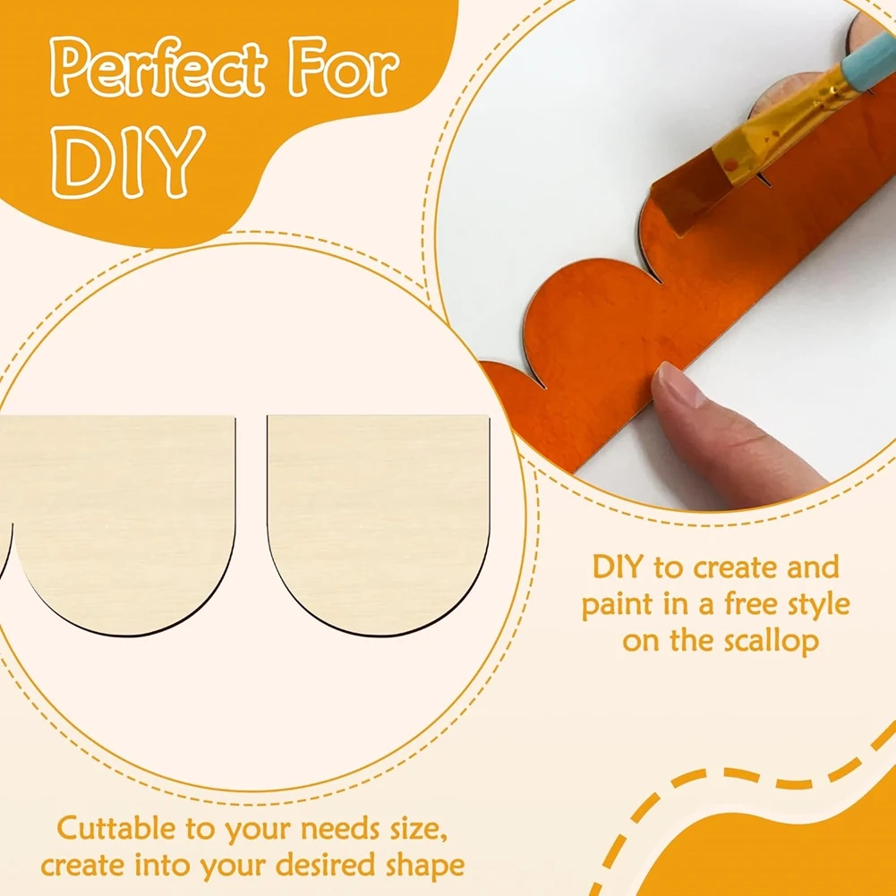 YLS-For DIY Scallop Edge Moulding Kit- Unfinished Scalloped Decorative Wood Trim(13+ 11P), For Window, Door, Shelf Projects
YLS-For DIY Scallop Edge Moulding Kit- Unfinished Scalloped Decorative Wood Trim(13+ 11P), For Window, Door, Shelf Projects
