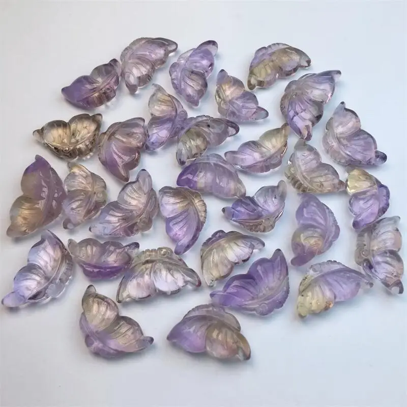 5 шт. натуральных аметриновых бусин в форме бабочки для подвесок, браслетов, камней для Рейки, аксессуаров для рукоделия, 15-19 мм
5 шт. натуральных аметриновых бусин в форме бабочки для подвесок, браслетов, камней для Рейки, аксессуаров для рукоделия, 15-19 мм