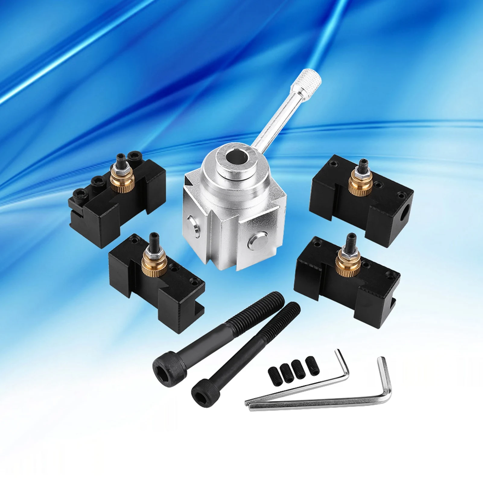 Lathe Tool Holder Tool Post Holder Tool Post Set of Aluminum Alloy Mini Lathe Tool Post and Holder Kit
Lathe Tool Holder Tool Post Holder Tool Post Set of Aluminum Alloy Mini Lathe Tool Post and Holder Kit