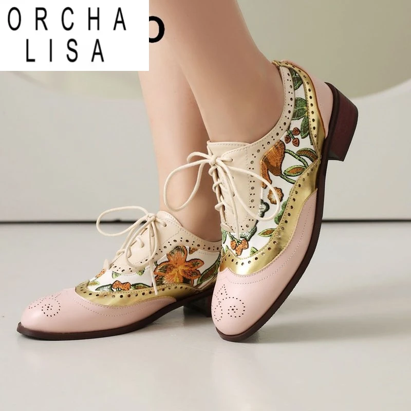ORCHA LISA 2025 New Design Women Pumps Round Toe Chunky Heels 3.5cm Lace Up Mixed Color Flower Plus Size 41 42 43 Fashion Shoes
ORCHA LISA 2025 New Design Women Pumps Round Toe Chunky Heels 3.5cm Lace Up Mixed Color Flower Plus Size 41 42 43 Fashion Shoes