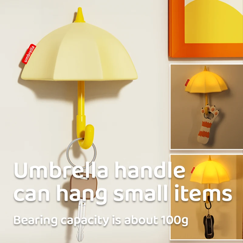 Umbrella Silicone Led Night Light Novelty Rechargeable Wall Lamp Bedroom Bedside Table Fridge Room Decor Kids Birthday Gifts
Umbrella Silicone Led Night Light Novelty Rechargeable Wall Lamp Bedroom Bedside Table Fridge Room Decor Kids Birthday Gifts