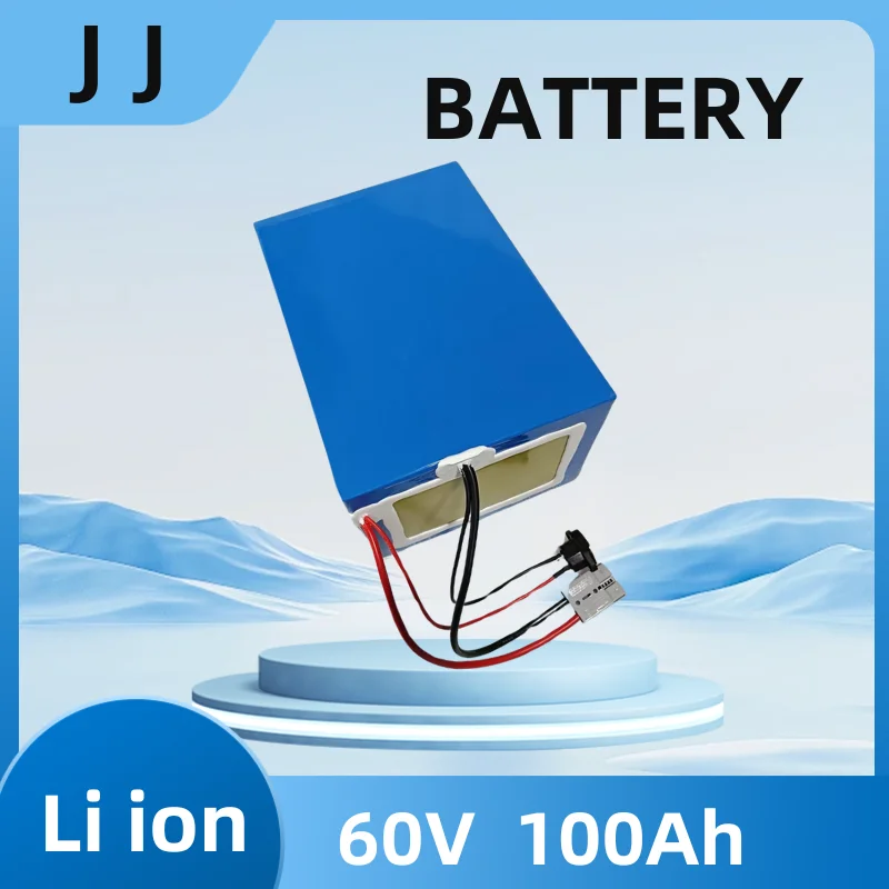 Литий-ионный аккумулятор JJ 60V 100AH с BMS для скутеров 3500W/6000W, AGV, демонстрационных моделей, картингов, скейтбордов, велосипедов + зарядное устройство 10A
Литий-ионный аккумулятор JJ 60V 100AH с BMS для скутеров 3500W/6000W, AGV, демонстрационных моделей, картингов, скейтбордов, велосипедов + зарядное устройство 10A