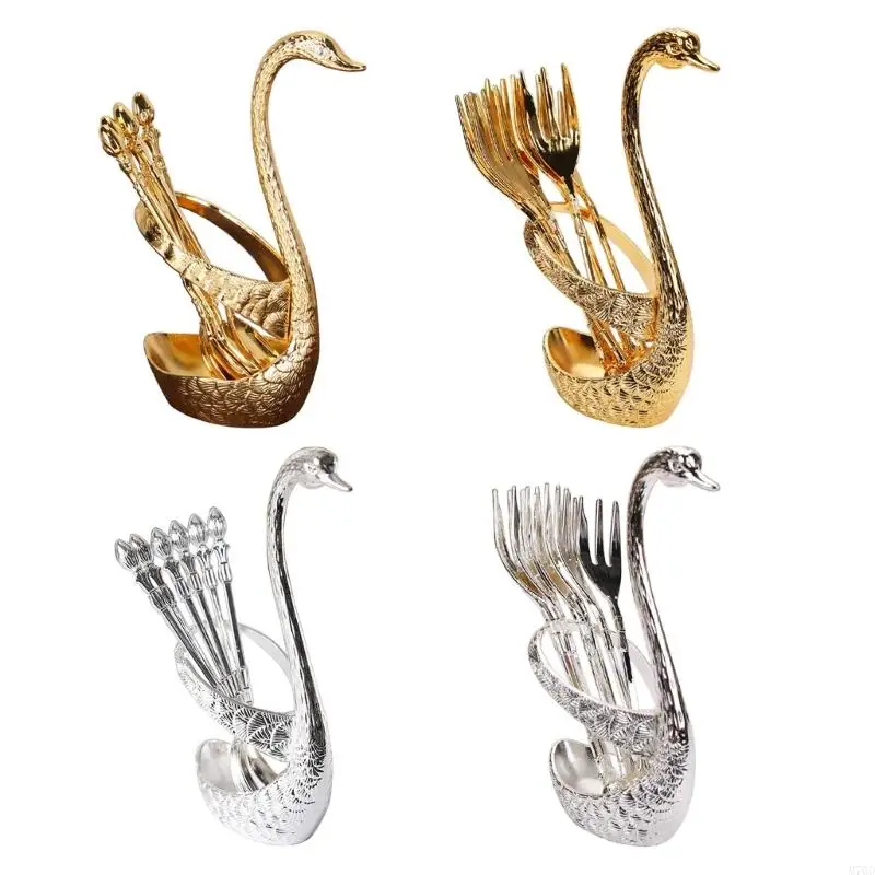 M76d 6pcs Party Parthip Ware Sware с лебедей базовой держатель из нержавеющей стали десерт торт Fruit Forks помешить ложки для
M76d 6pcs Party Parthip Ware Sware с лебедей базовой держатель из нержавеющей стали десерт торт Fruit Forks помешить ложки для