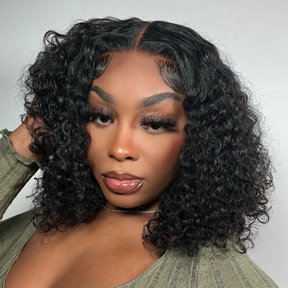 Короткий парик-боб из натуральных волос, кудрявый, с глубокой волной, фронтальный парик 13x4 HD с кружевной вставкой, предварительно сформированный, с кружевной застежкой 4x4 5x5, черный парик для женщин
Короткий парик-боб из натуральных волос, кудрявый, с глубокой волной, фронтальный парик 13x4 HD с кружевной вставкой, предварительно сформированный, с кружевной застежкой 4x4 5x5, черный парик для женщин
