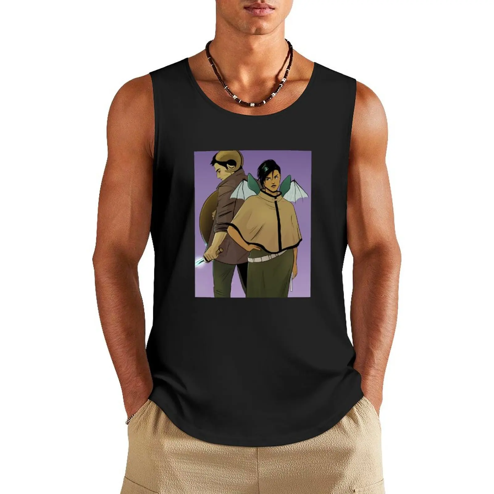 Alana and Marko Tank Top Gym T-shirts for men gym shirts fitness clothing for men summer clothes man 2025
Alana and Marko Tank Top Gym T-shirts for men gym shirts fitness clothing for men summer clothes man 2025