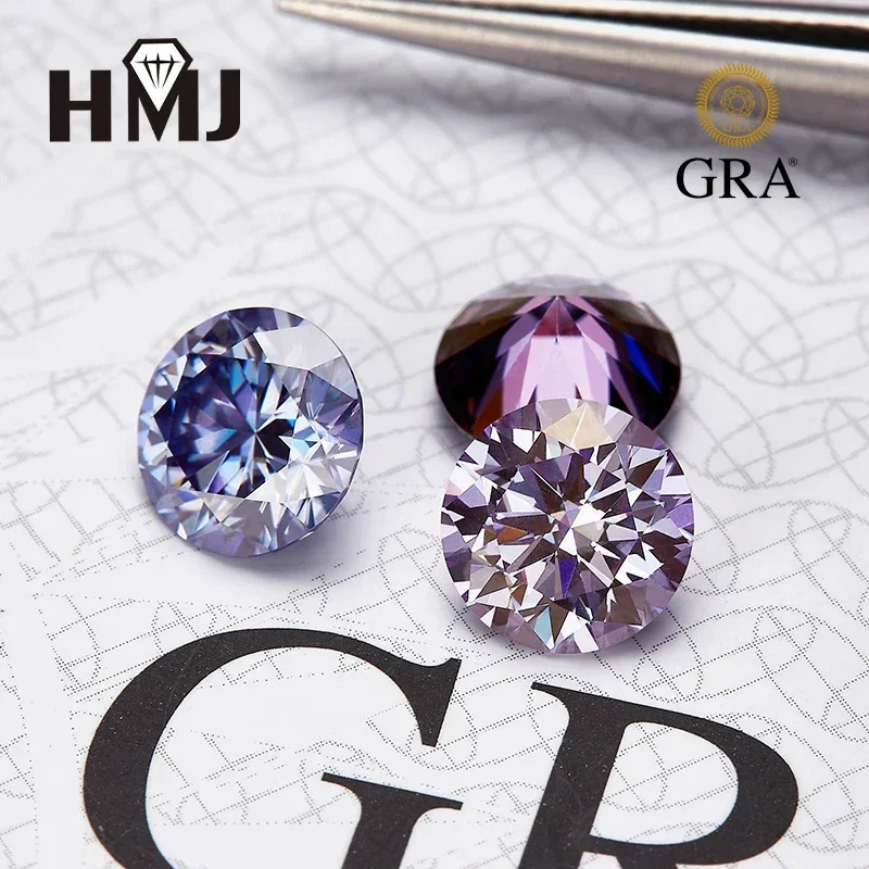 Golden Yellow Moissanite Wholesale Purple Round Cut Artificial Cultivation of Gemstones Diy Jewelry Making with GRA Certificate
Golden Yellow Moissanite Wholesale Purple Round Cut Artificial Cultivation of Gemstones Diy Jewelry Making with GRA Certificate