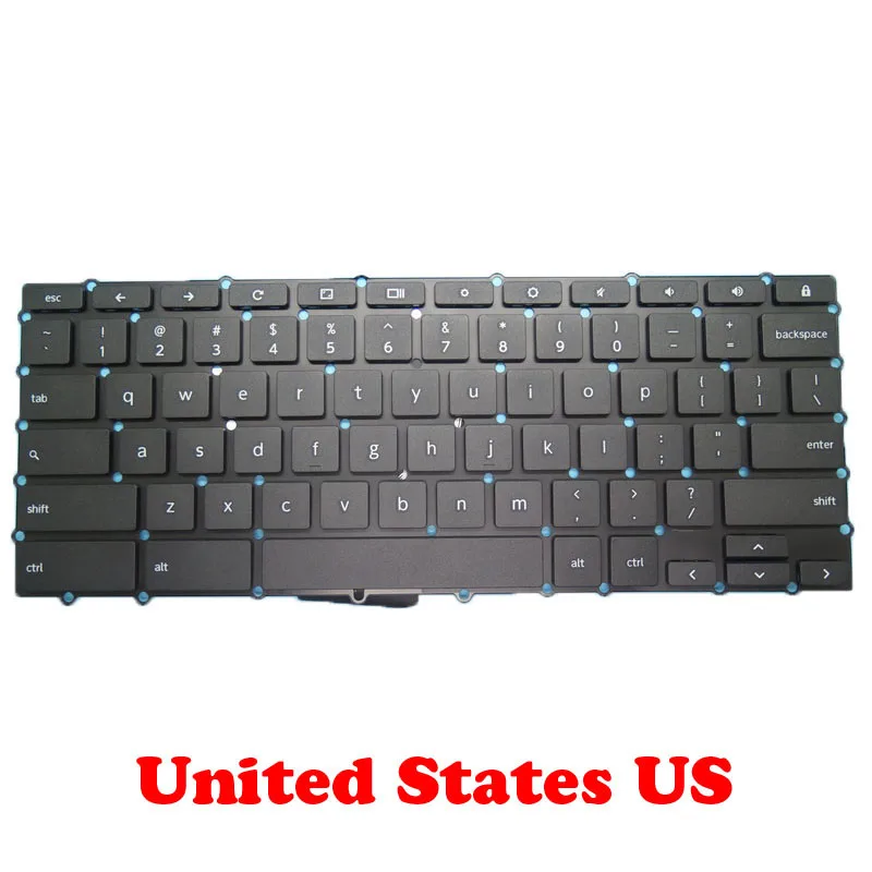 Клавиатура для ноутбука US SP для PCmerge Chromebook PCM-116T-432B 11,6 дюйма, английская, американская, испанская, SP, черная, без рамки, новая
Клавиатура для ноутбука US SP для PCmerge Chromebook PCM-116T-432B 11,6 дюйма, английская, американская, испанская, SP, черная, без рамки, новая