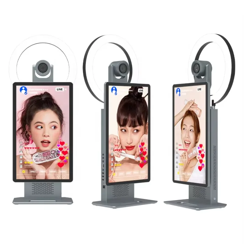 New Arrival 15.6 Inch 2K Desktop Smart Live Broadcast Equipment Broadcast For Live Streaming
New Arrival 15.6 Inch 2K Desktop Smart Live Broadcast Equipment Broadcast For Live Streaming