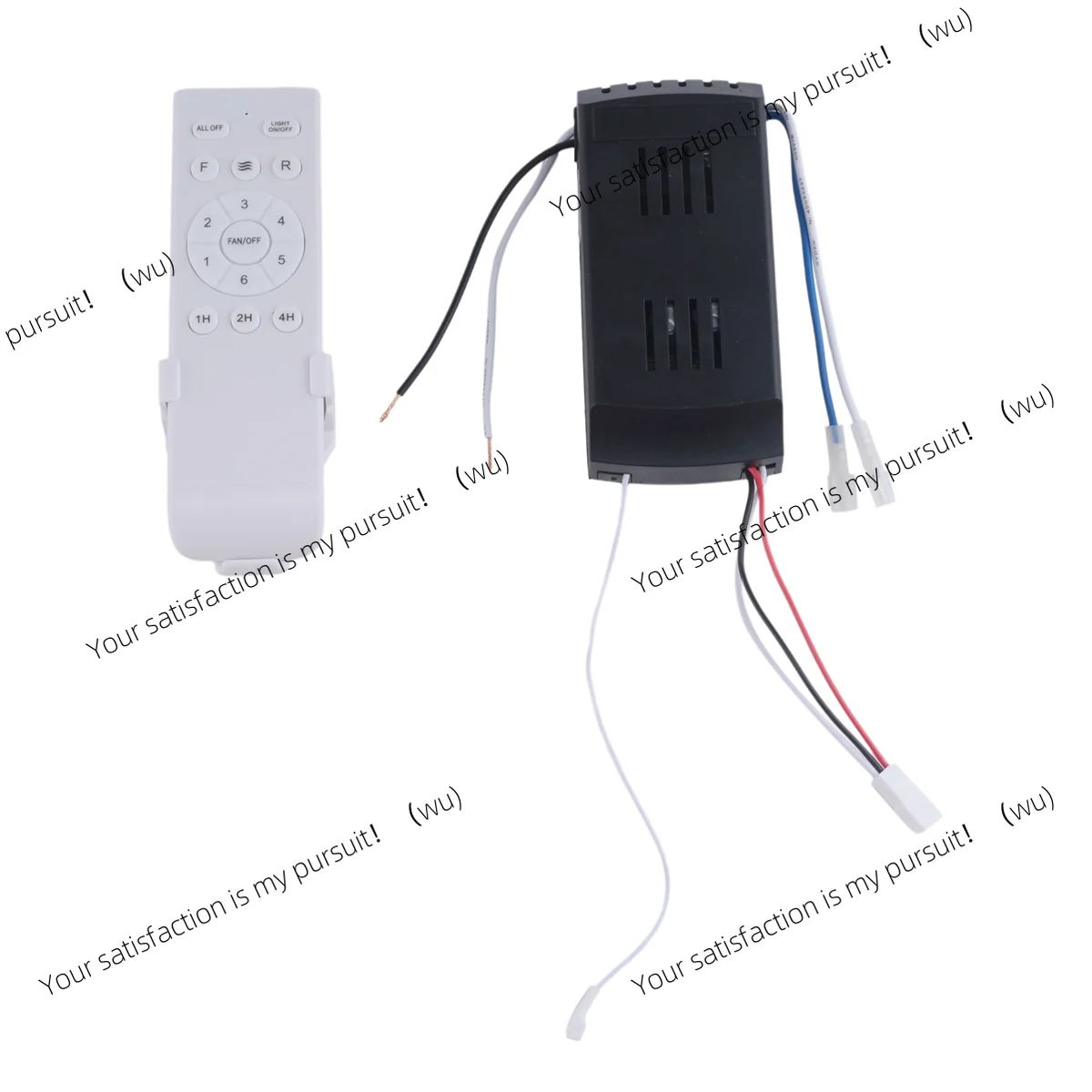 Universal Ceiling Fan Remote Control Kit Replacement, 6-Speed & Timing, Remote Replacement for DC Ceiling Fan Light
Universal Ceiling Fan Remote Control Kit Replacement, 6-Speed & Timing, Remote Replacement for DC Ceiling Fan Light