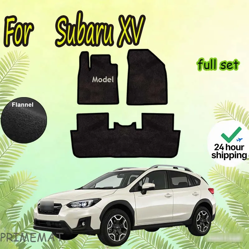 Велюровые коврики для автомобиля с кнопками для Subaru XV Crosstrek 2018–2023 GT, водонепроницаемые, нескользящие, специально для данной модели.
Велюровые коврики для автомобиля с кнопками для Subaru XV Crosstrek 2018–2023 GT, водонепроницаемые, нескользящие, специально для данной модели.