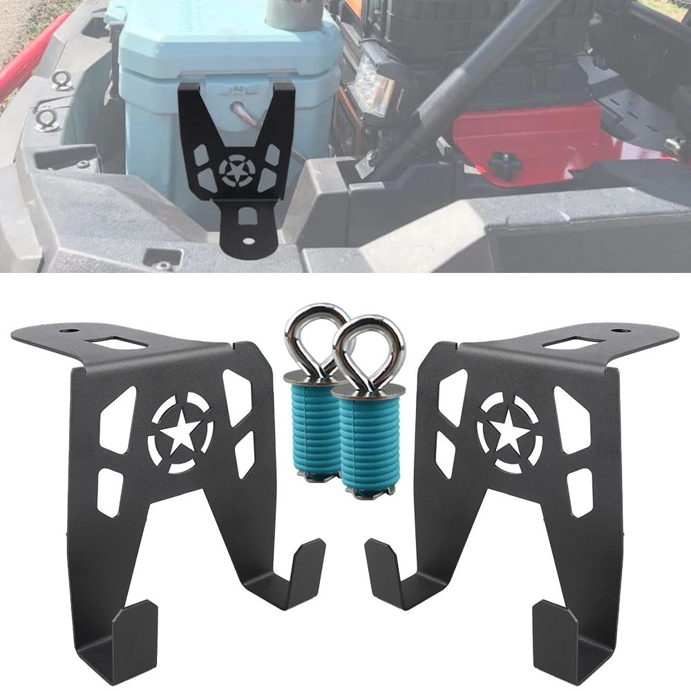 UTV Cooler Mounting Brackets with Anchors for Polaris RZR XP Turbo Cooler Fixing Bracket Kits utv accessories
UTV Cooler Mounting Brackets with Anchors for Polaris RZR XP Turbo Cooler Fixing Bracket Kits utv accessories