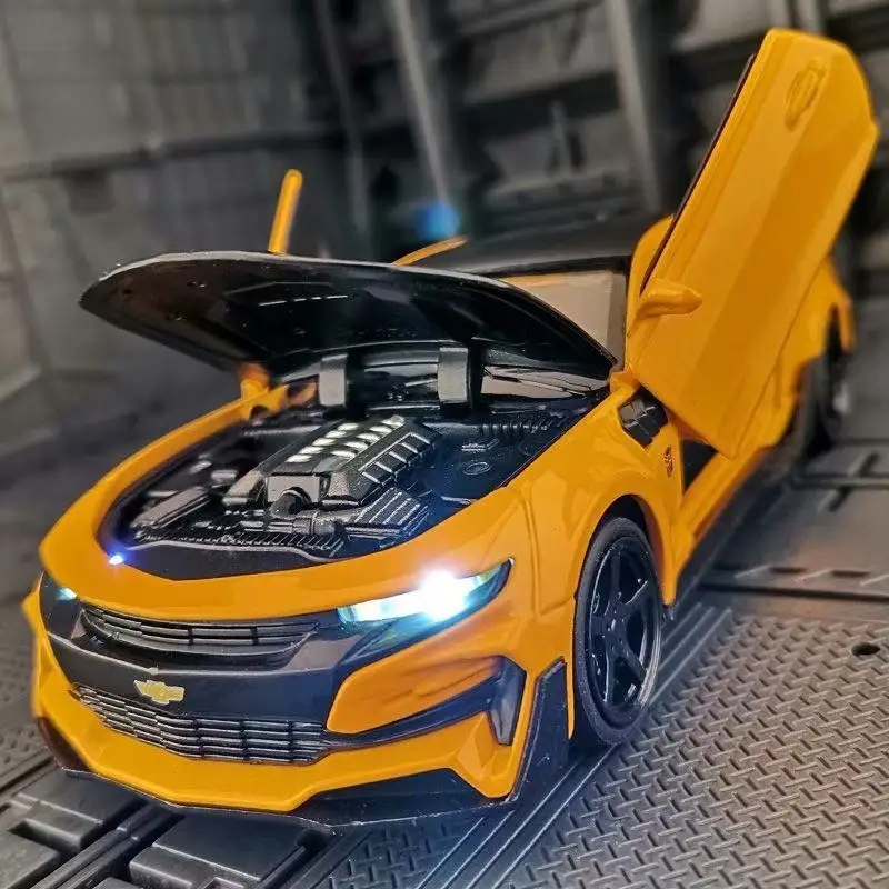 1:32 Alloy Diecast Car Model Chevrolet Camaro Pull Back Sound Light Kids Toy Car Collection For Children's Gifts
1:32 Alloy Diecast Car Model Chevrolet Camaro Pull Back Sound Light Kids Toy Car Collection For Children's Gifts
