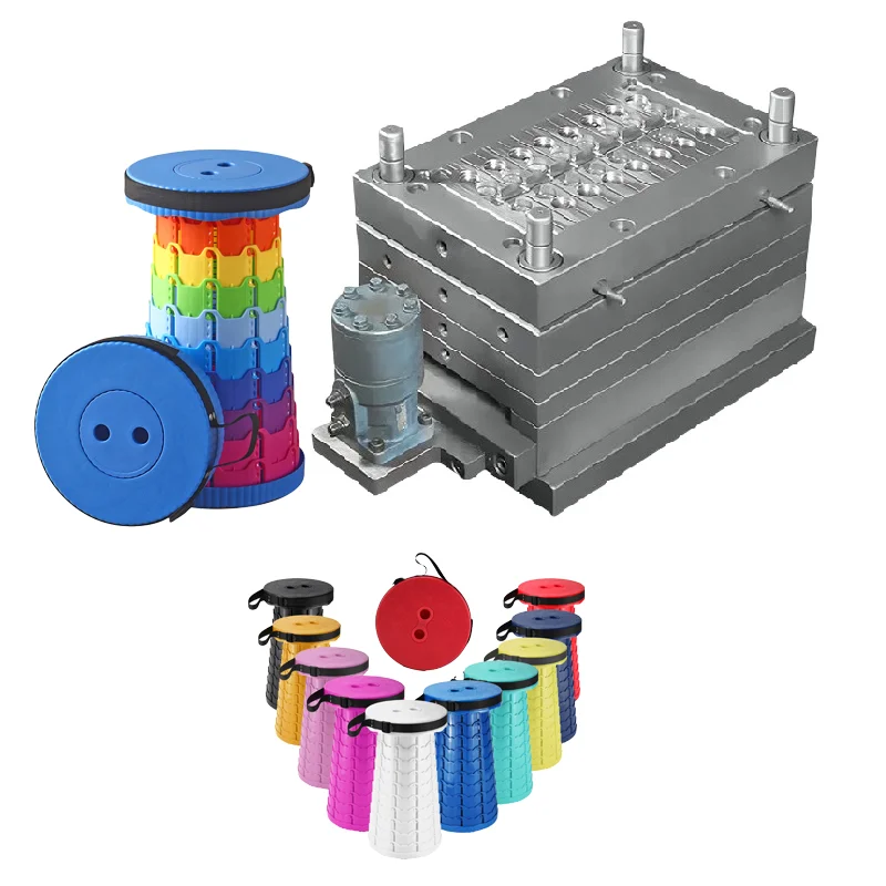 Portable Adult Folding Telescopic Foot Stool Mold for Camping and Fishing Plastic Mould Injection Mold Custom Plastic
Portable Adult Folding Telescopic Foot Stool Mold for Camping and Fishing Plastic Mould Injection Mold Custom Plastic