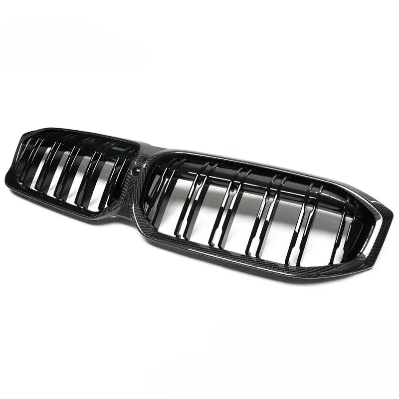 Later dry carbon fiber double-wire bright black middle mesh, air intake grille
Later dry carbon fiber double-wire bright black middle mesh, air intake grille