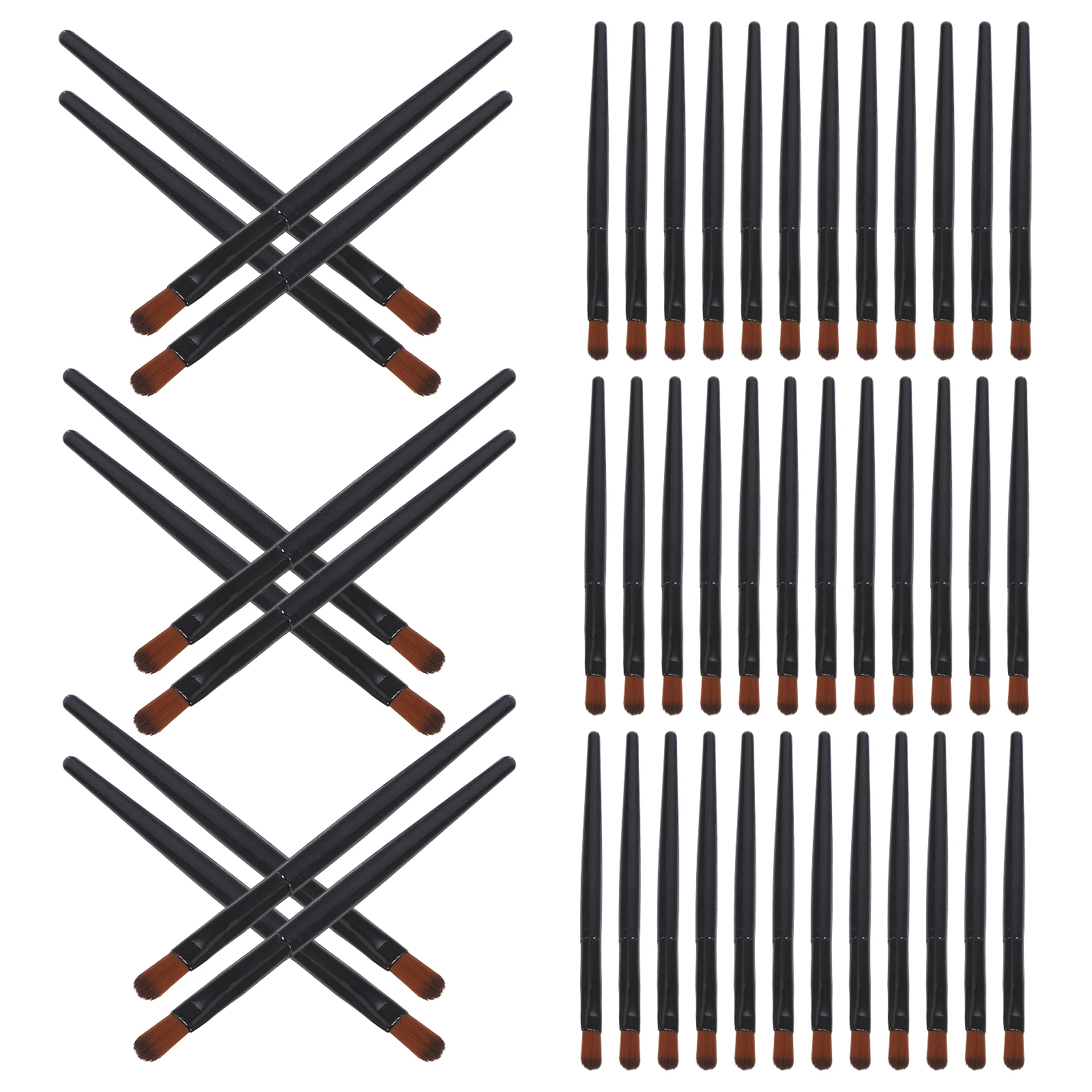 100pcs Disposable Lipstick Brush Concealer Tool Gloss Applicator Ergonomic Handle Lightweight Travel Use Black
100pcs Disposable Lipstick Brush Concealer Tool Gloss Applicator Ergonomic Handle Lightweight Travel Use Black