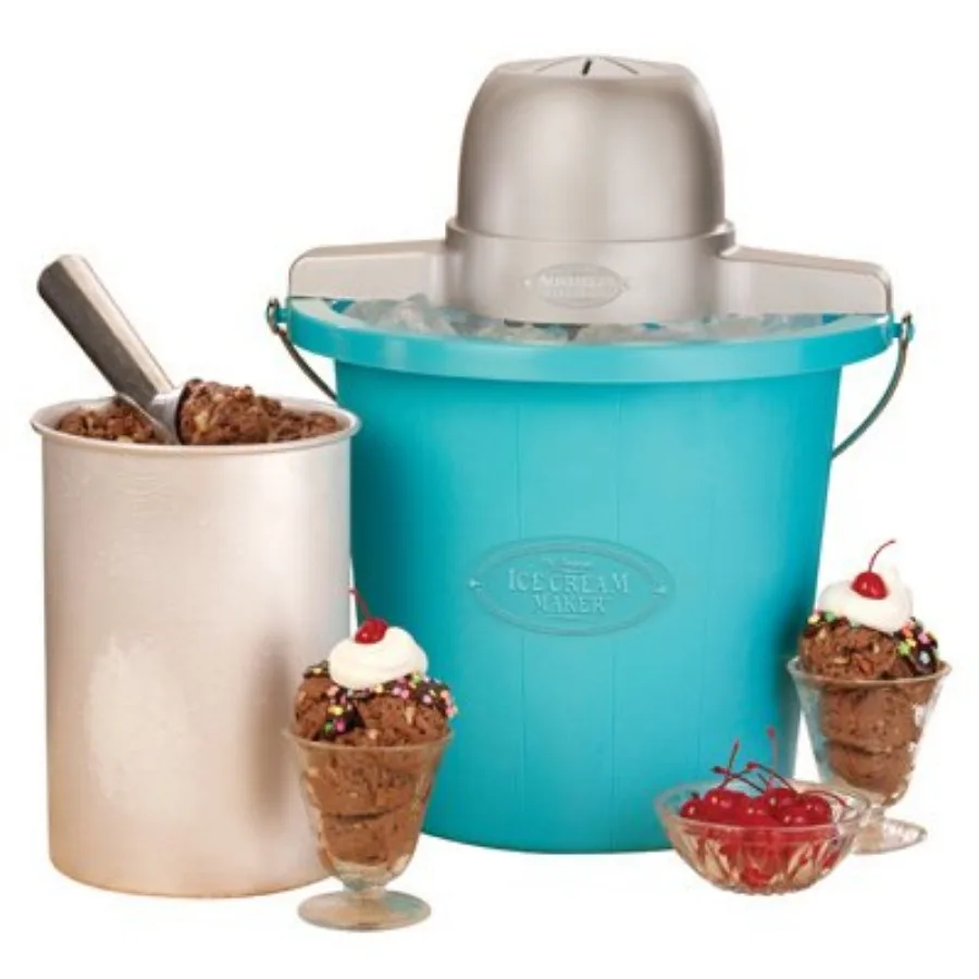 Ice Cream Maker 4qt Blue
Ice Cream Maker 4qt Blue