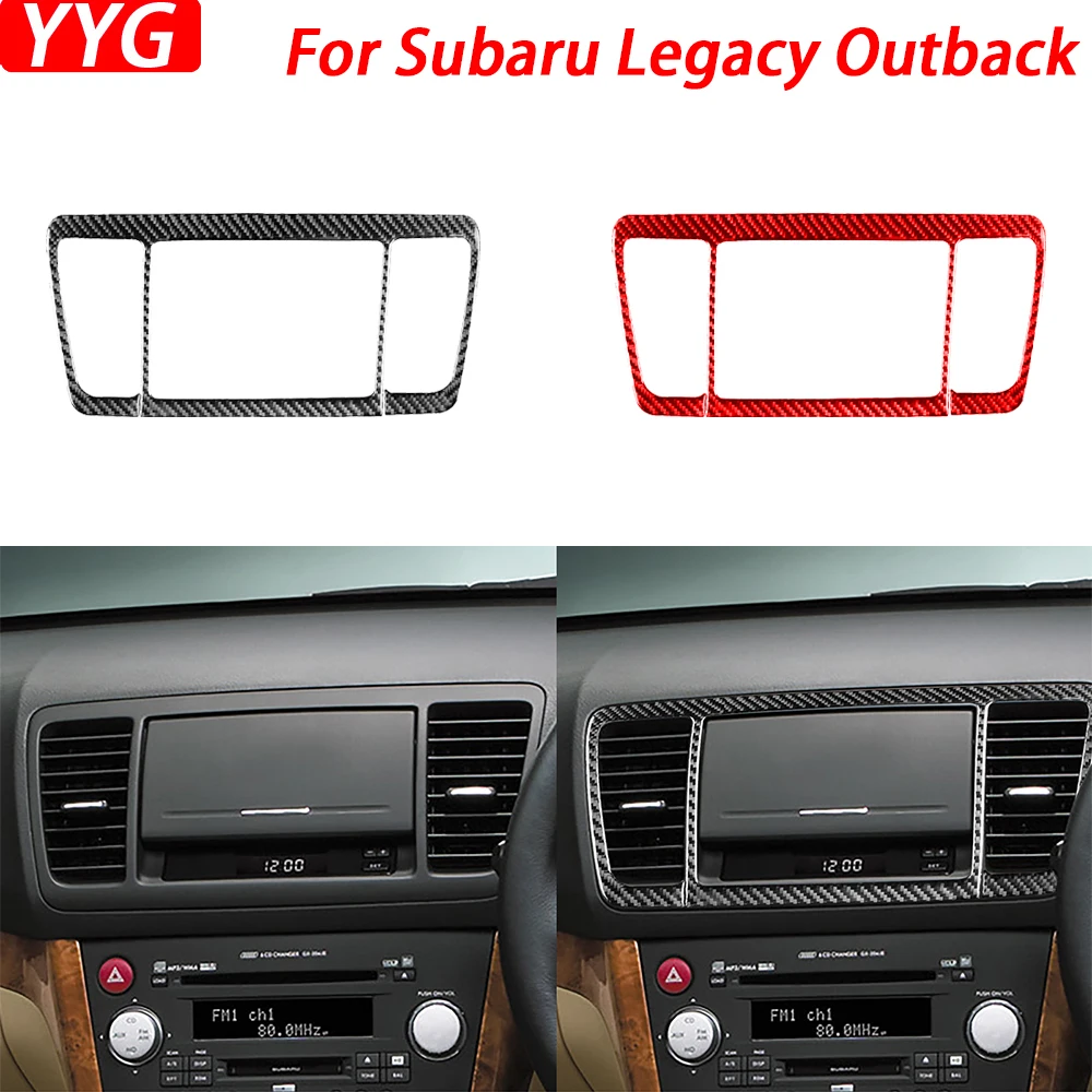 Для Subaru Legacy Outback 2005-2009, панель из углеродного волокна для центрального кондиционера, выходная панель, крышка, аксессуары для интерьера автомобиля, наклейка
Для Subaru Legacy Outback 2005-2009, панель из углеродного волокна для центрального кондиционера, выходная панель, крышка, аксессуары для интерьера автомобиля, наклейка