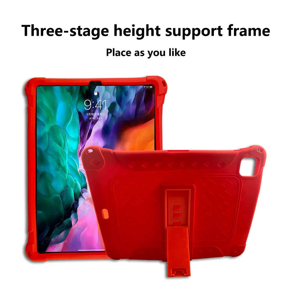 For Apple iPad Pro 12.9" Case Soft Silicone Kids Cover Tablet Case For Pad mini4 air 2 air3 10.2/10.5" iPad Pro
For Apple iPad Pro 12.9" Case Soft Silicone Kids Cover Tablet Case For Pad mini4 air 2 air3 10.2/10.5" iPad Pro