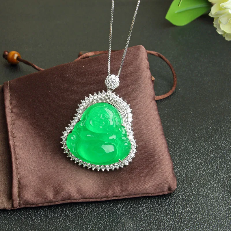 High Emperor Myanmar Bashan Inlaid -like Guanyin Buddha Pendant Green Yuye Ruyi Peace BuckleTransparent
High Emperor Myanmar Bashan Inlaid -like Guanyin Buddha Pendant Green Yuye Ruyi Peace BuckleTransparent