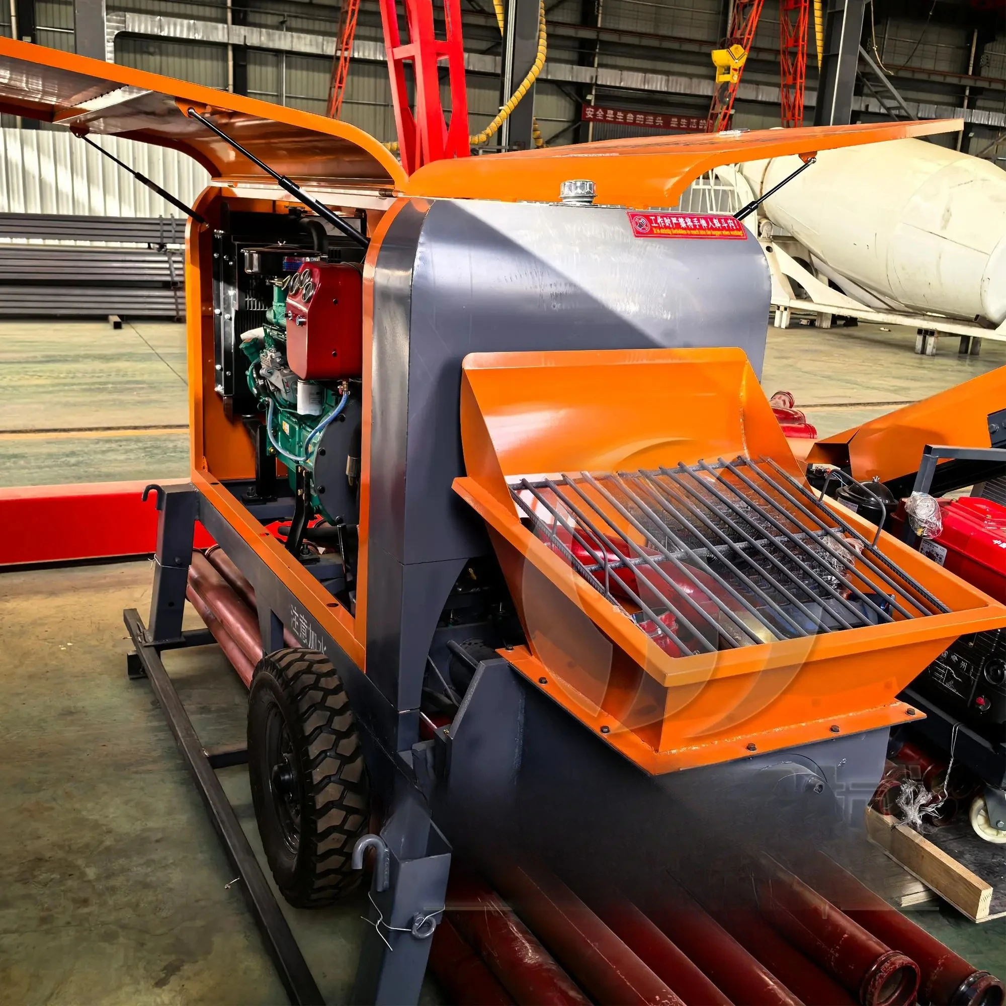 YG Customized Cost-effective Configuration Of Concrete Trailer Pump With Continuous Operation Capability Concrete Pump
YG Customized Cost-effective Configuration Of Concrete Trailer Pump With Continuous Operation Capability Concrete Pump