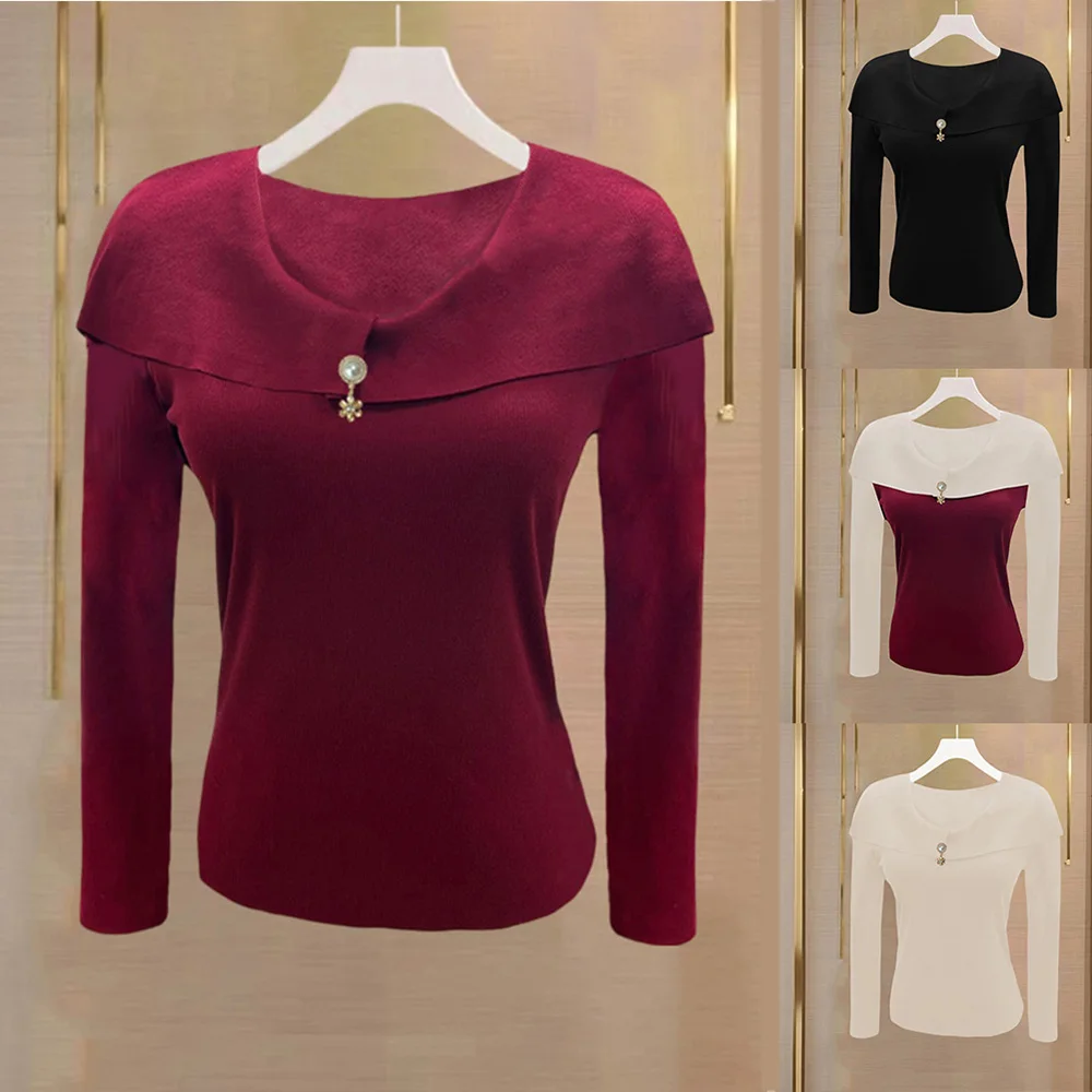 Casual V Neck Sweater Fashion Base Top Daily Outfit Solid Pattern Polyester Fabric Regular Length For Casual Wear
Casual V Neck Sweater Fashion Base Top Daily Outfit Solid Pattern Polyester Fabric Regular Length For Casual Wear