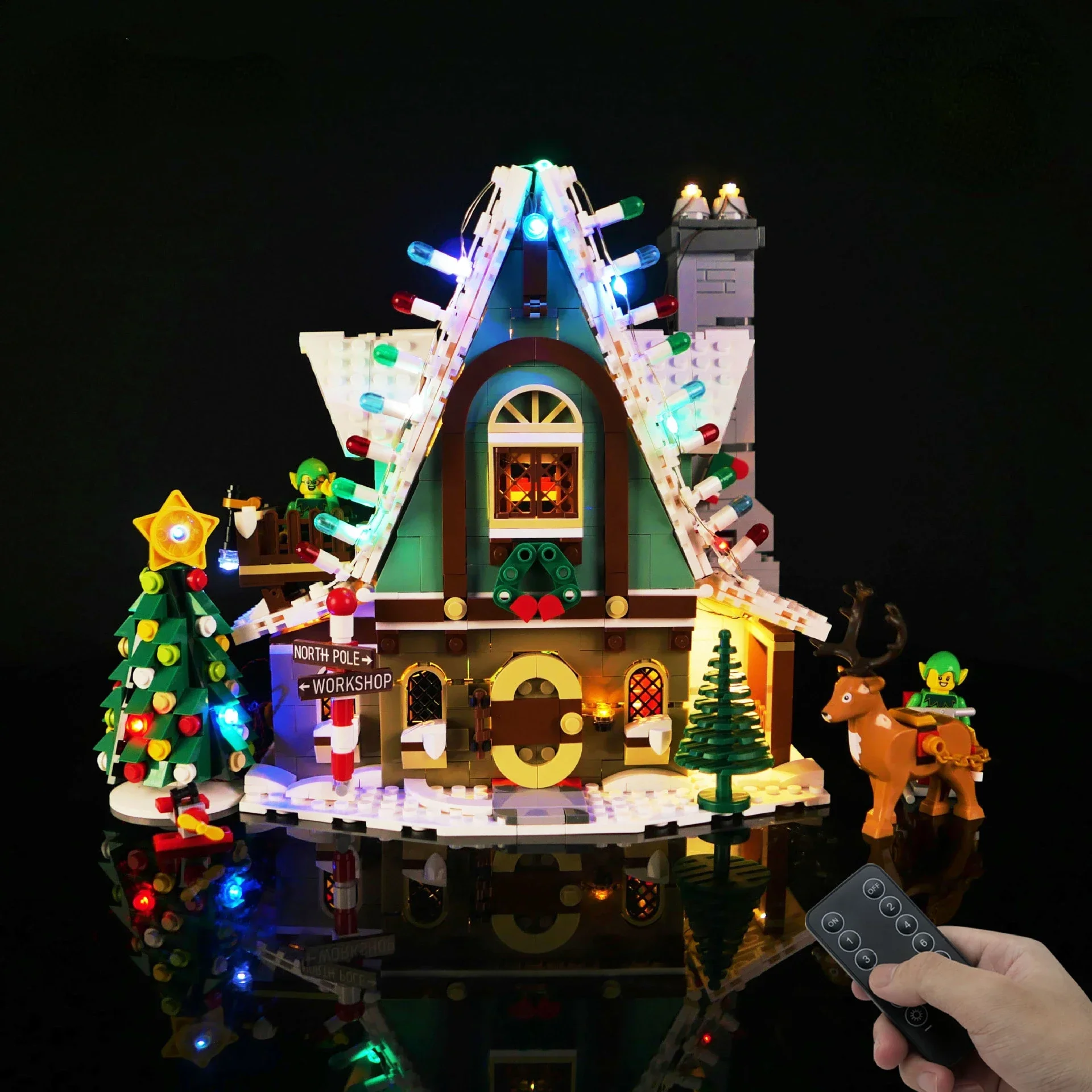 LED Light Kit Compatible with LEGO Elf Club House Icons 10275
LED Light Kit Compatible with LEGO Elf Club House Icons 10275
