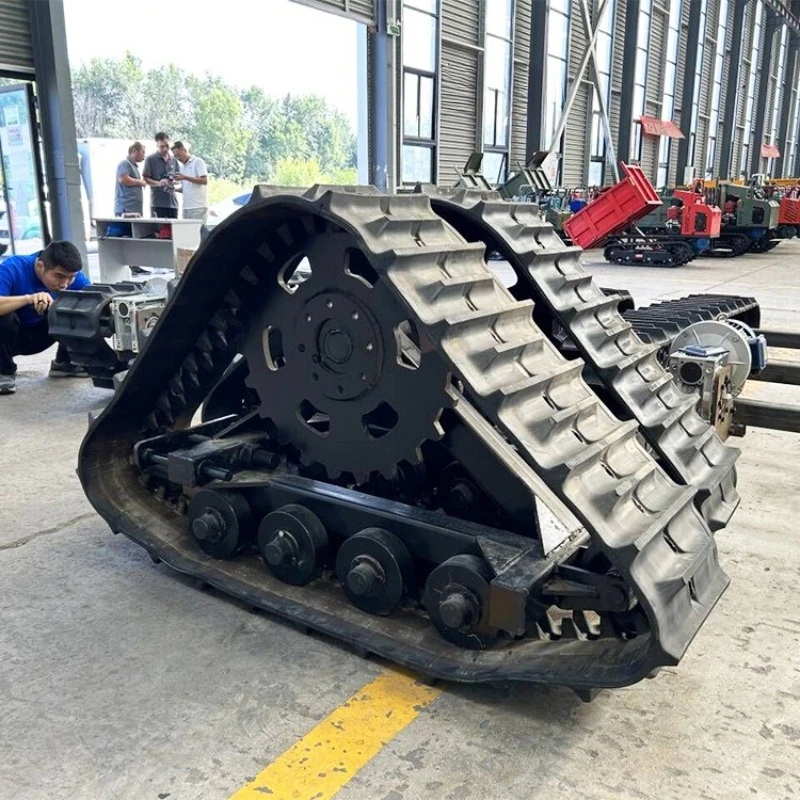 Corn machine triangular chassis four-wheel tractor modified crawler chain rail rotary tiller triangular crawler
Corn machine triangular chassis four-wheel tractor modified crawler chain rail rotary tiller triangular crawler