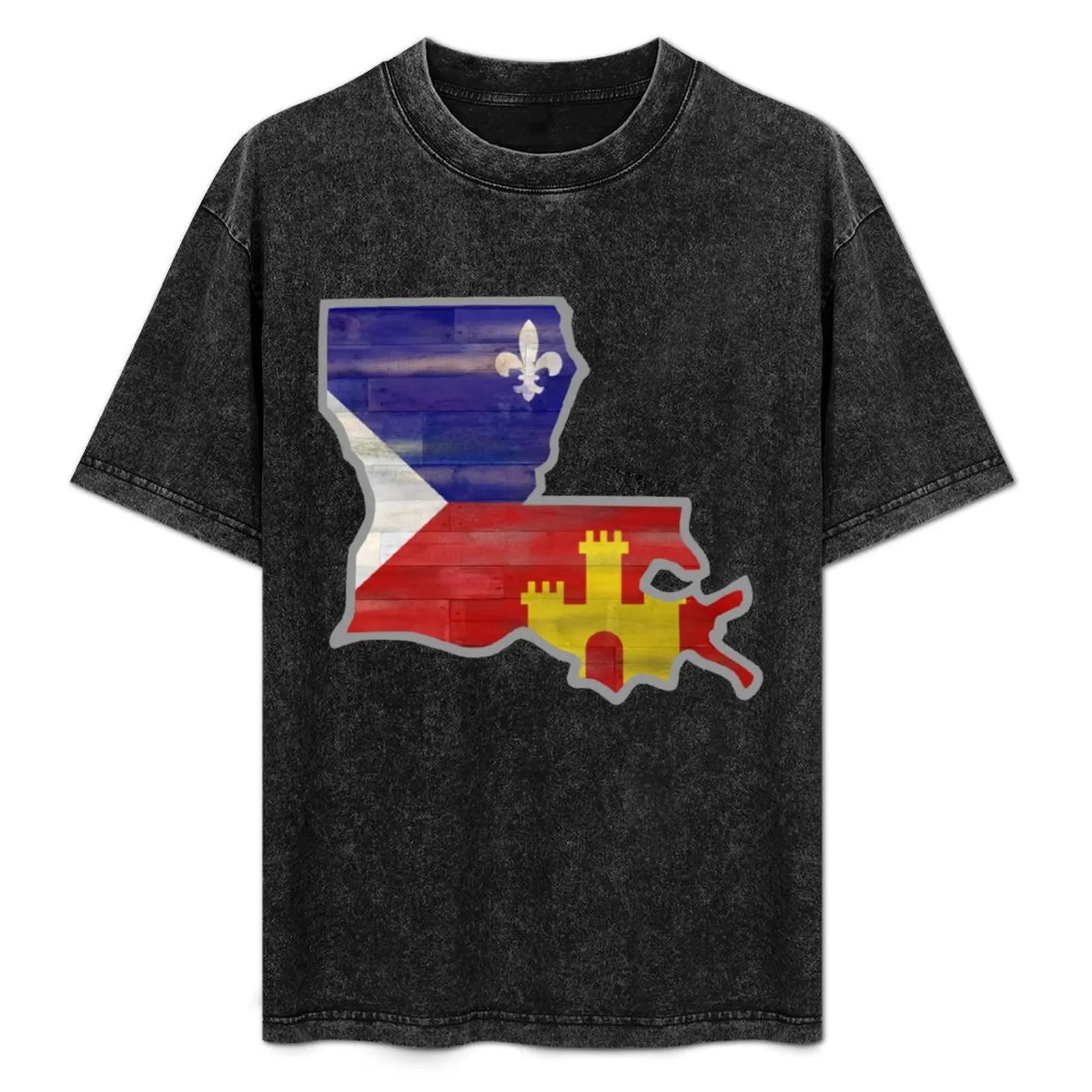 Louisiana With Acadiana Flag T-Shirt Plus Size Comfort Fit Tee
Louisiana With Acadiana Flag T-Shirt Plus Size Comfort Fit Tee