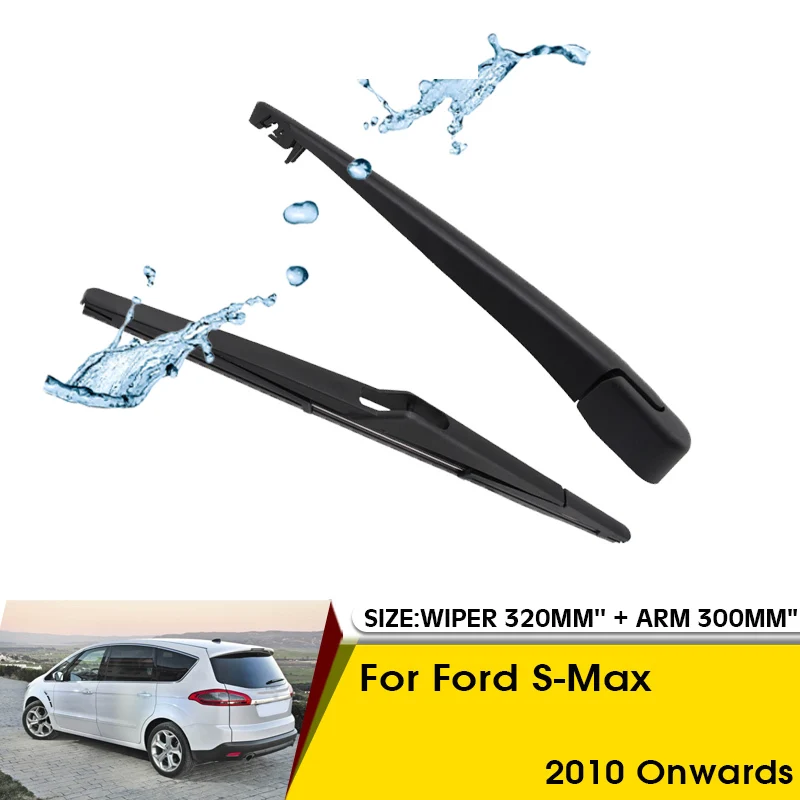 Car Wiper Blade For Ford S-Max 2010 Onwards Rear Back Windshield Windscreen Rear Wiper 320mm+Arm 300mm Car Accessories
Car Wiper Blade For Ford S-Max 2010 Onwards Rear Back Windshield Windscreen Rear Wiper 320mm+Arm 300mm Car Accessories