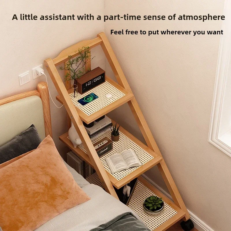 Household Goods Shelf Floor-to-ceiling Mobile Trolley Multi-layer Storage Frame Household Bedroom Bedside Frame Sofa Side Few
Household Goods Shelf Floor-to-ceiling Mobile Trolley Multi-layer Storage Frame Household Bedroom Bedside Frame Sofa Side Few